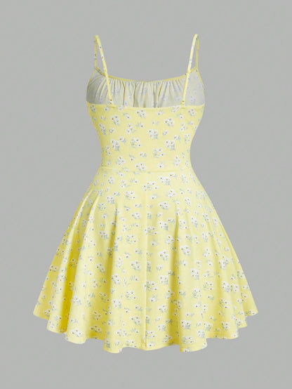 Isla Floral Midi Dress