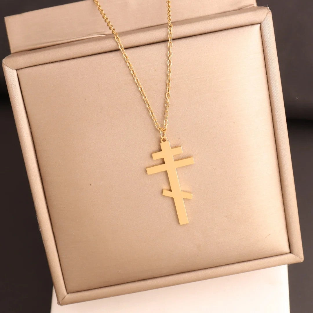 Icona Orthodox Cross Necklace