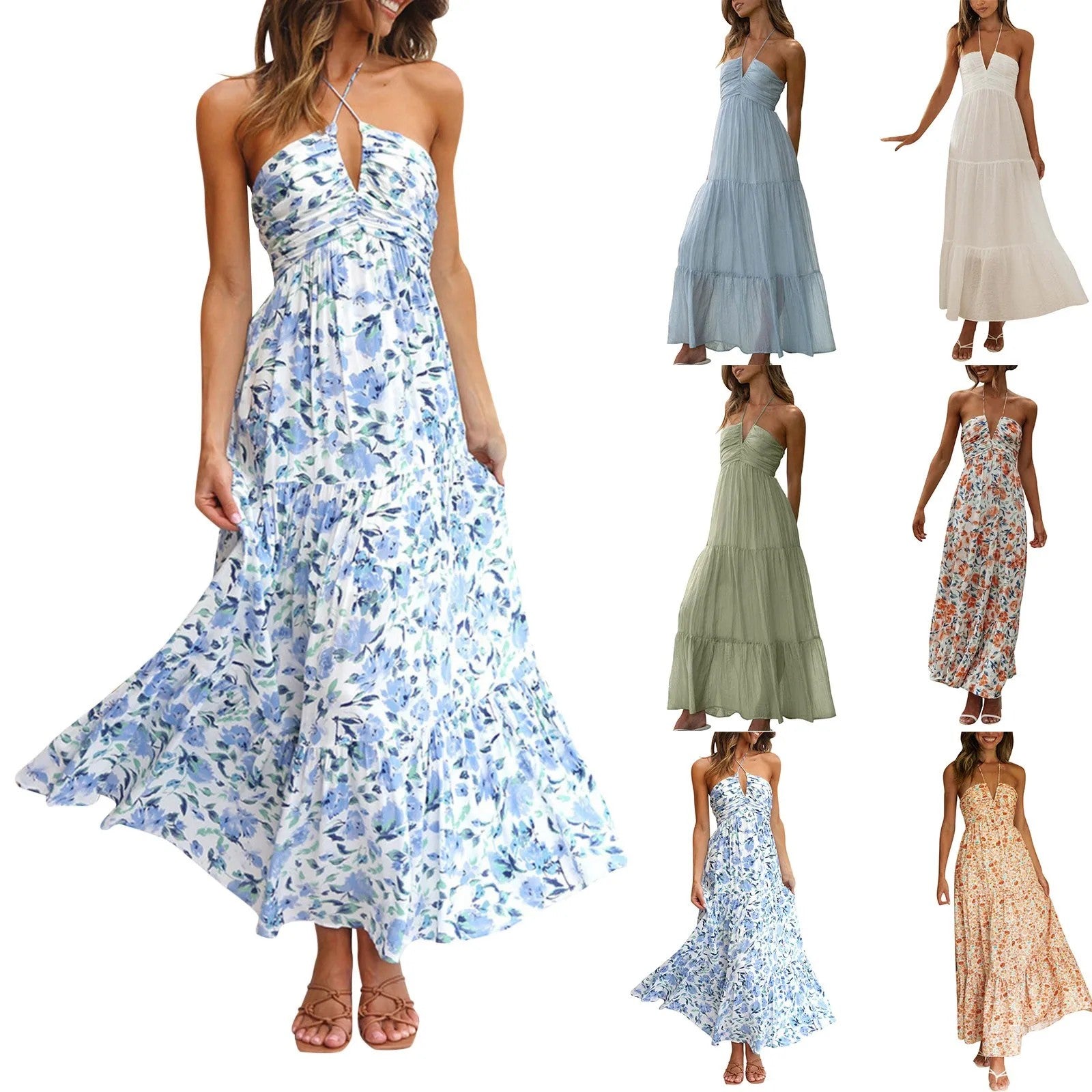 Siena Tiered Maxi Dress