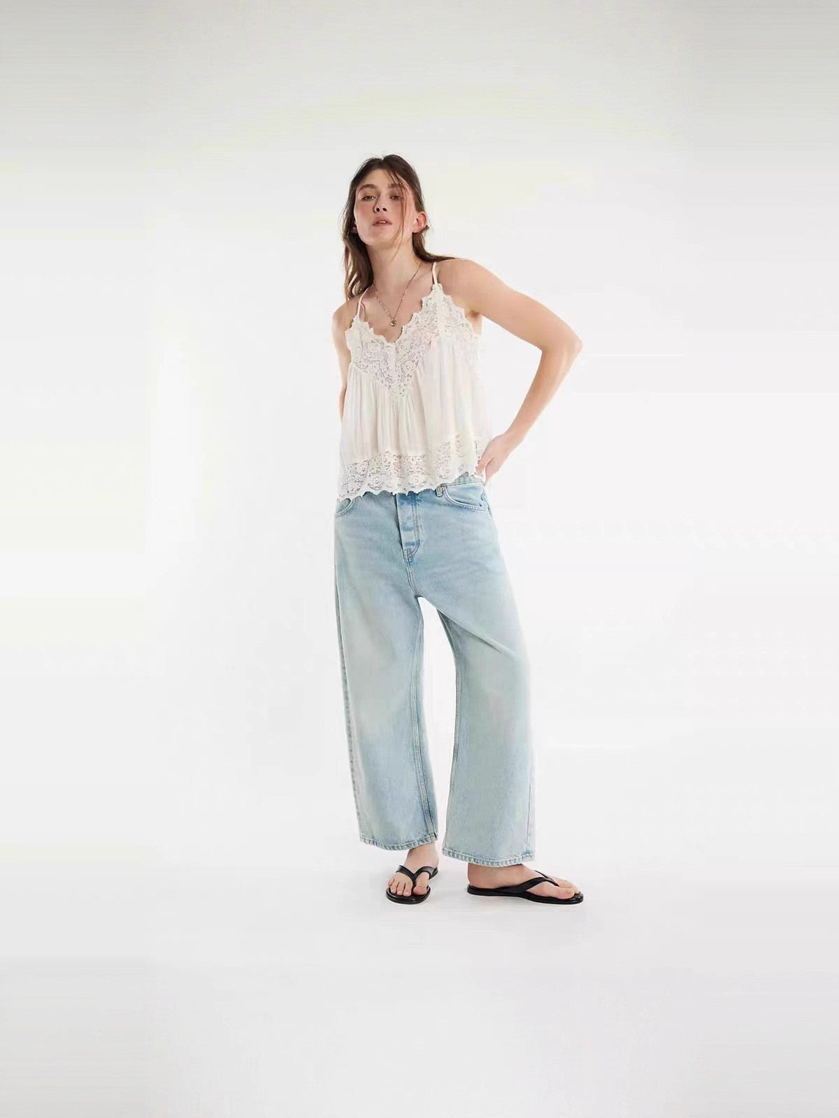 Siena V-Neck Lace Camisole