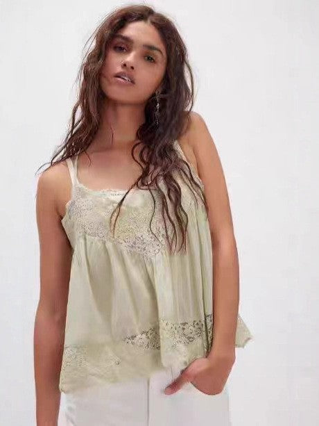 Siena V-Neck Lace Camisole