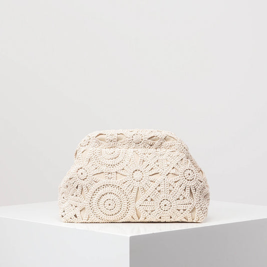 Sintra Straw Clutch Bag