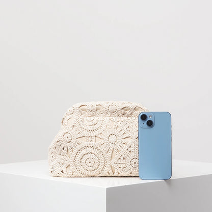 Sintra Straw Clutch Bag