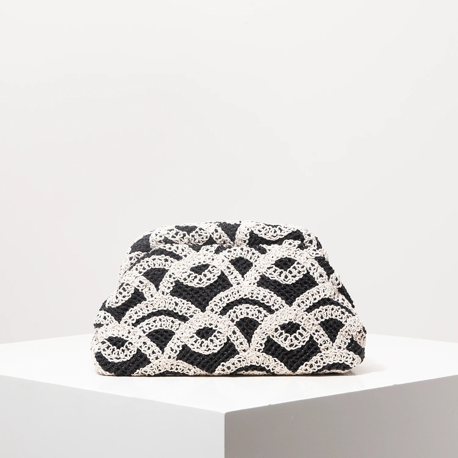 Sintra Straw Clutch Bag - Multi-Color