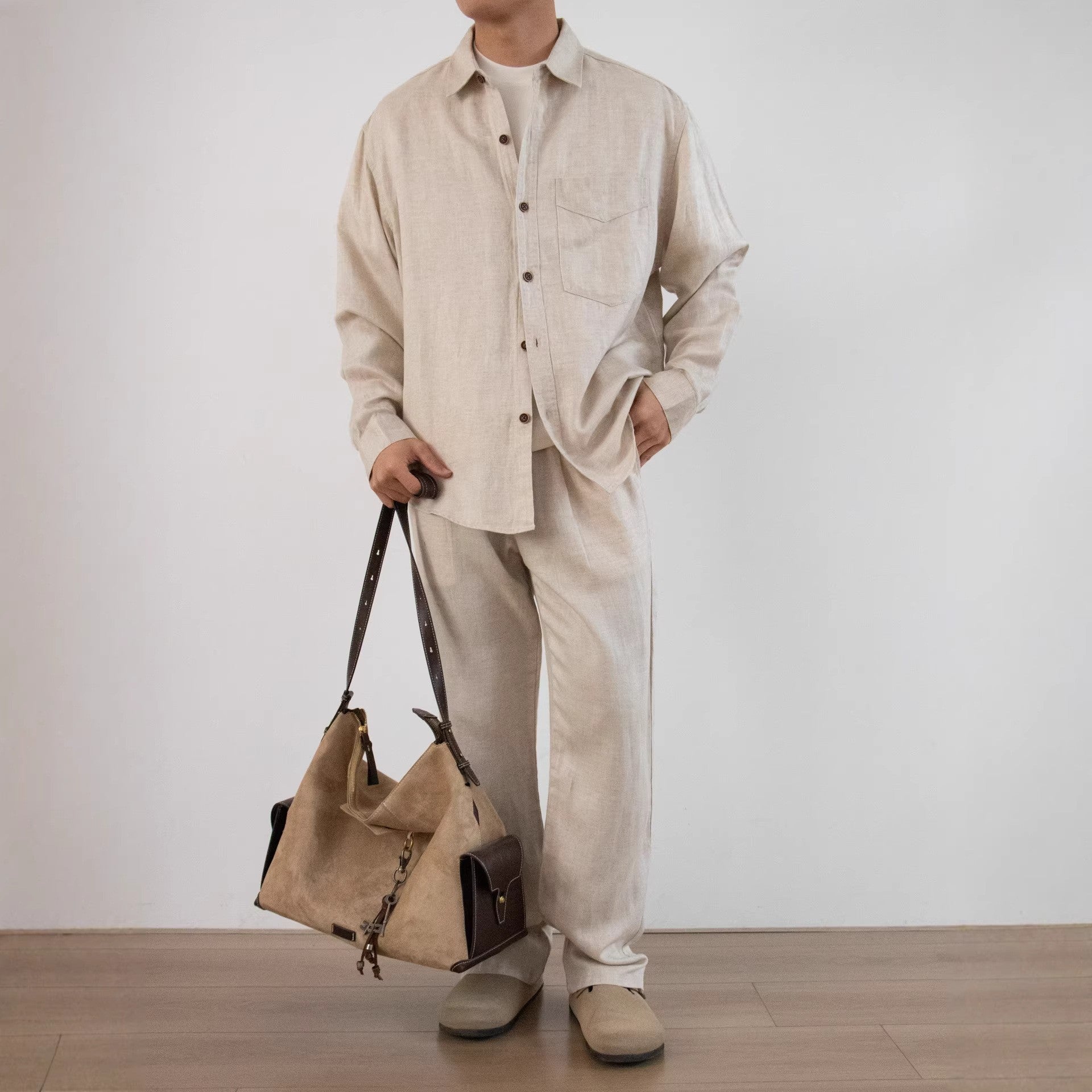 Sion Lyocell Shirt Pants Set