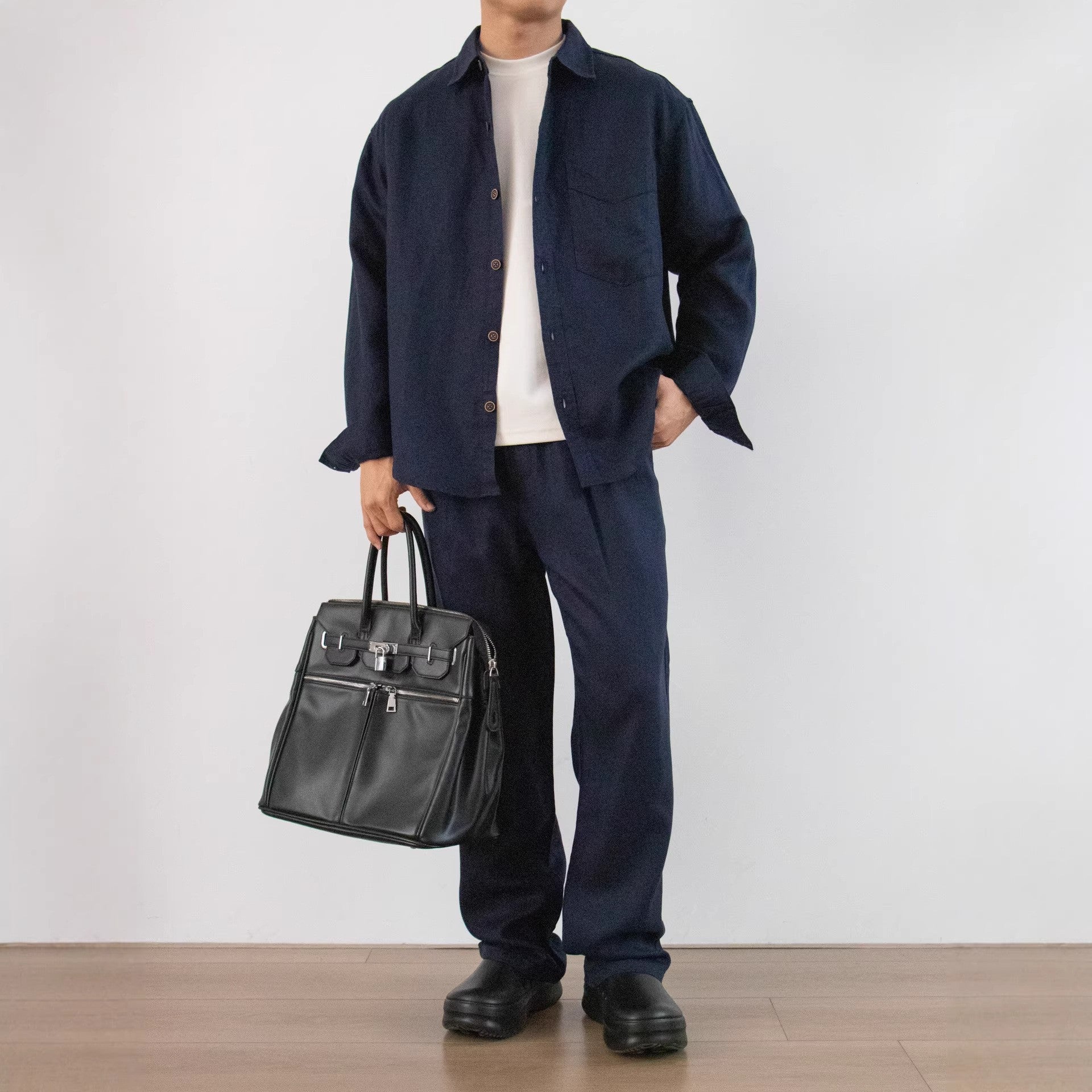 Sion Lyocell Shirt Pants Set