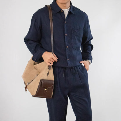 Sion Lyocell Shirt Pants Set