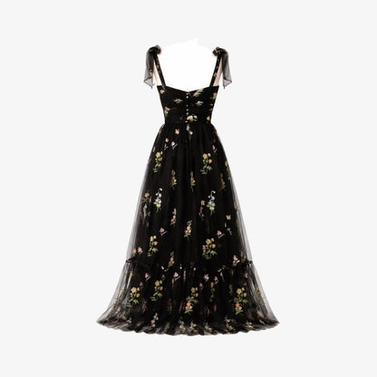 Kensington Embroidered Tulle Gown