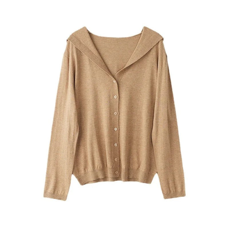 Larzac Silk Cashmere Hooded Cardigan