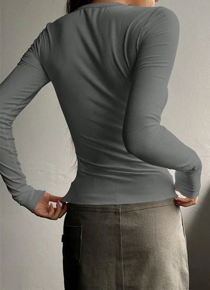Lecce Ribbed Henley