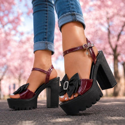 Lefèvre Bow Heels