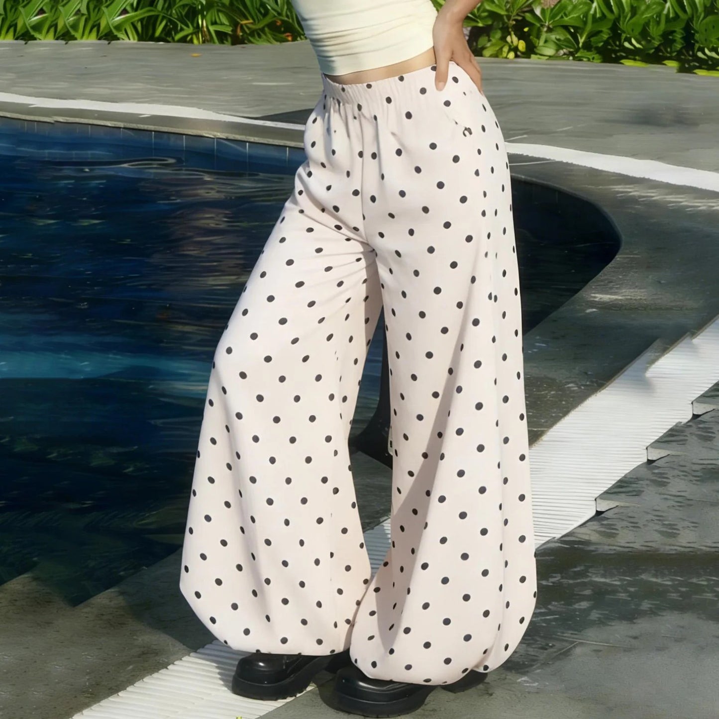 Lomond Dot Balloon Trousers