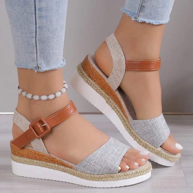 Lumina Soft Wedge Sandals