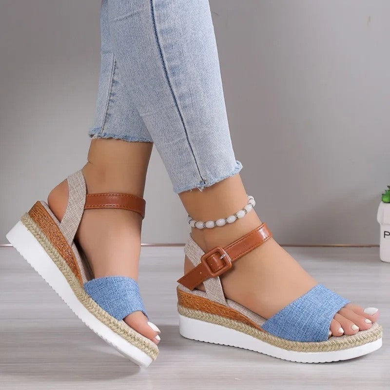 Lumina Soft Wedge Sandals