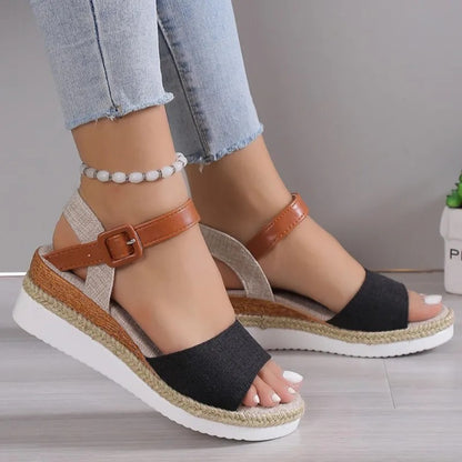 Lumina Soft Wedge Sandals