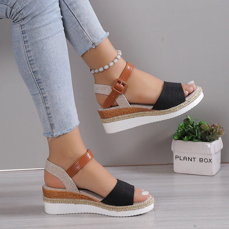 Lumina Soft Wedge Sandals