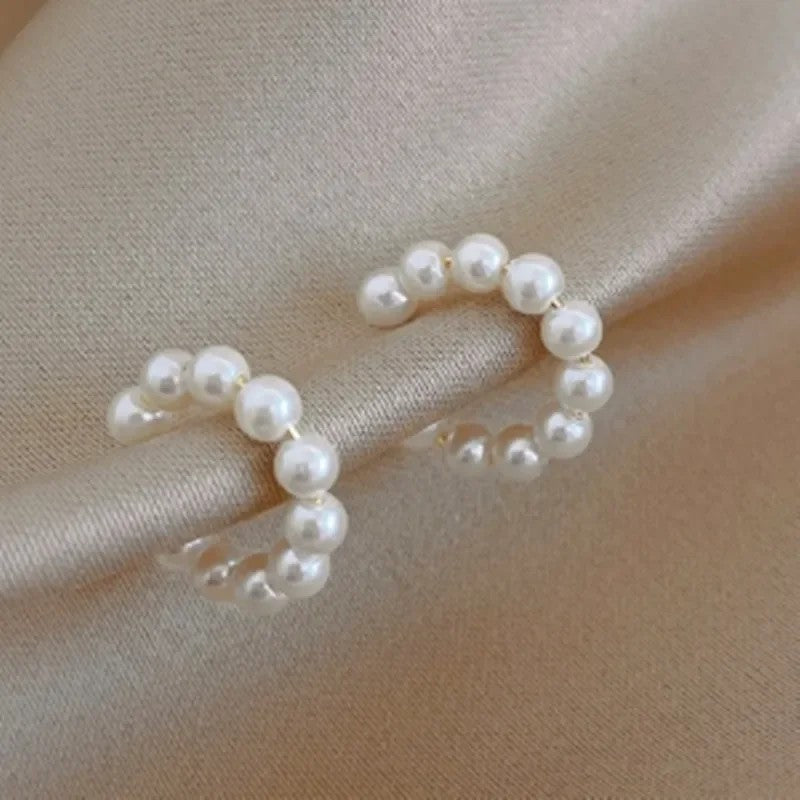 Lumina Pearl Ear Cuff - Pearl