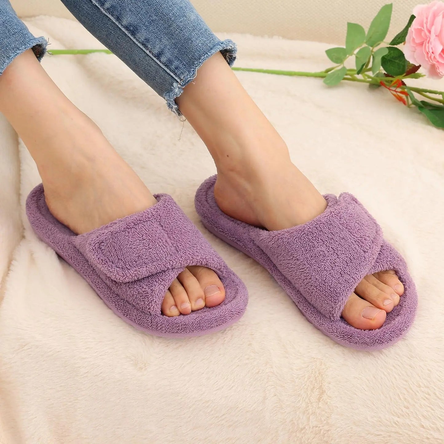 Lumira Fuzzy House Slippers