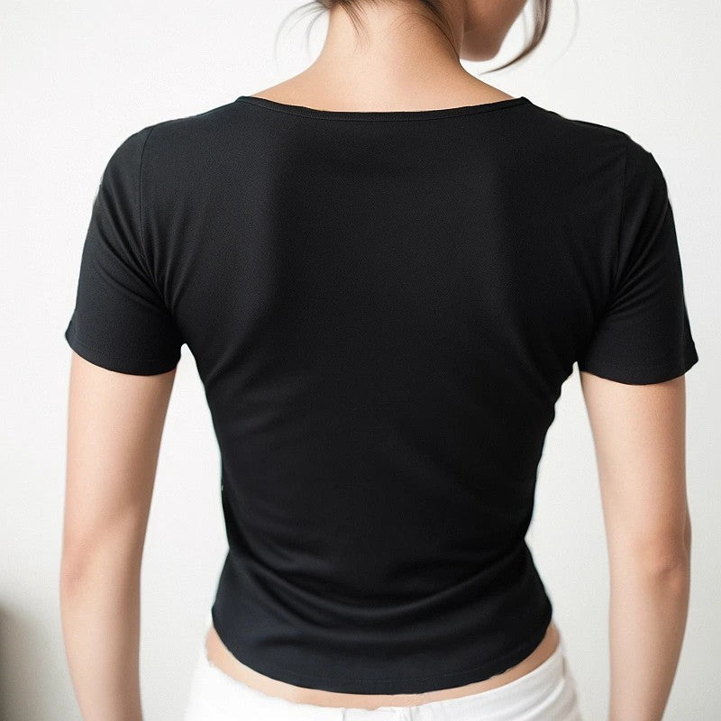 Malaga Square-Cut Tee