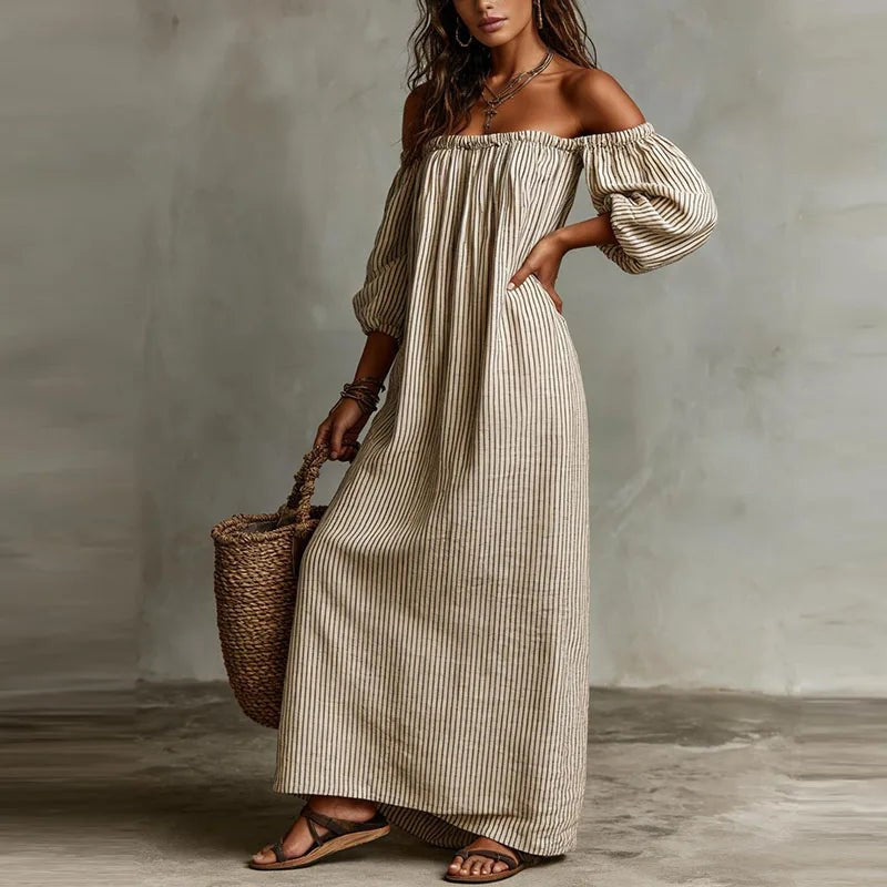 Marbella Off Shoulder Dress