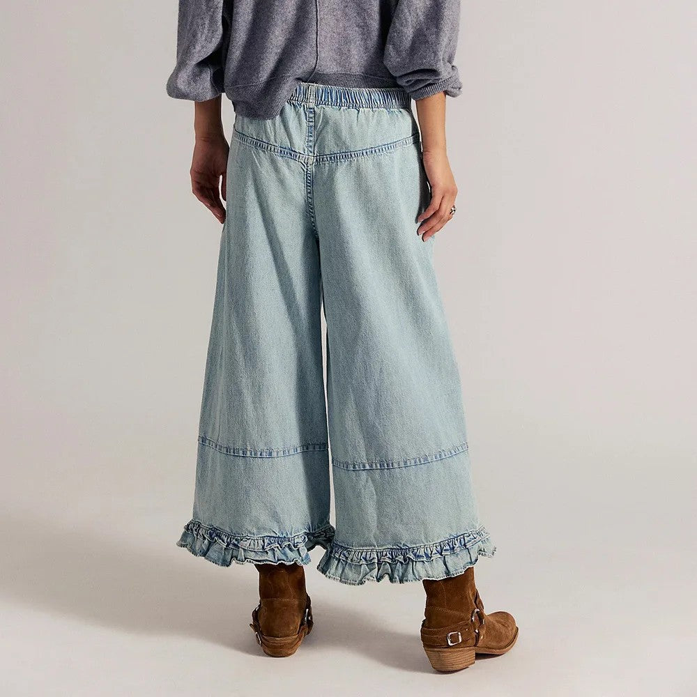 Matera Wide Cropped Jeans