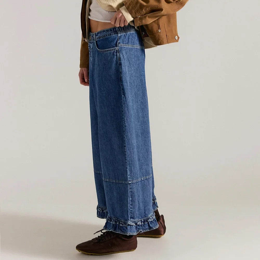 Matera Wide Cropped Jeans