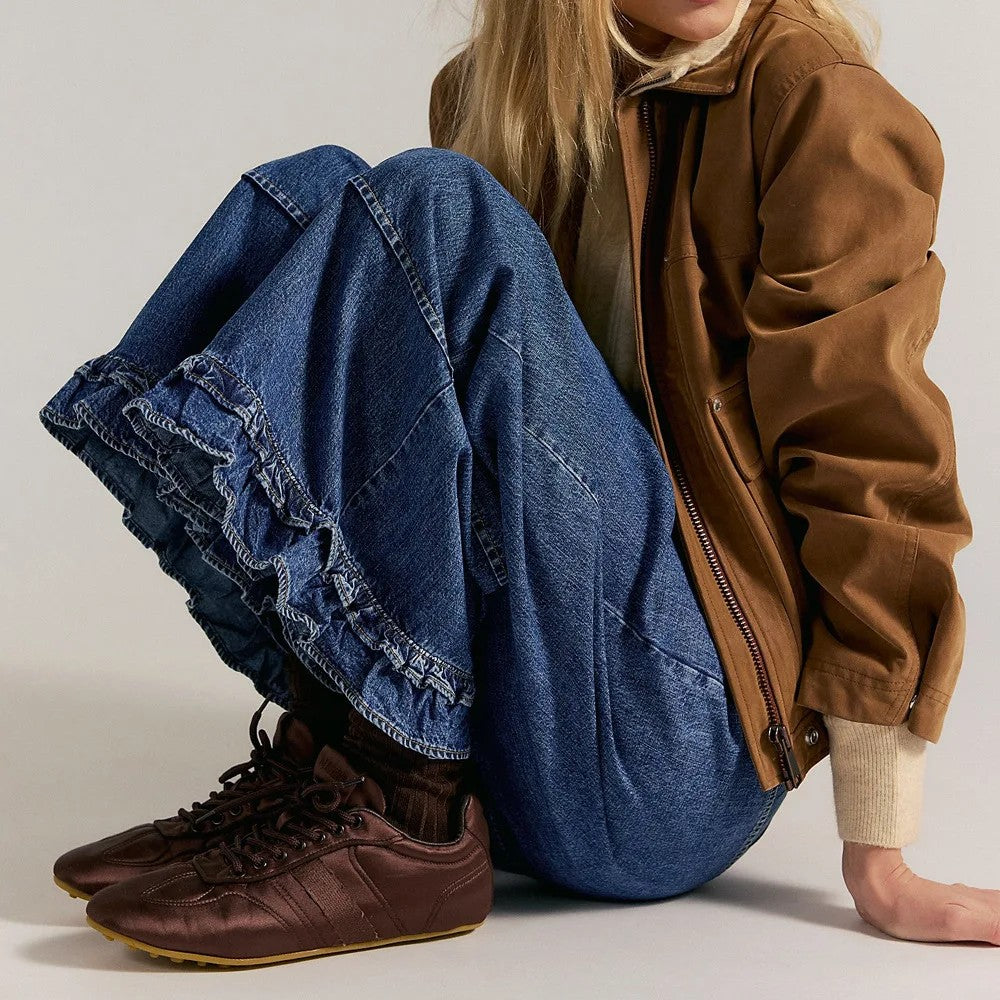 Matera Wide Cropped Jeans