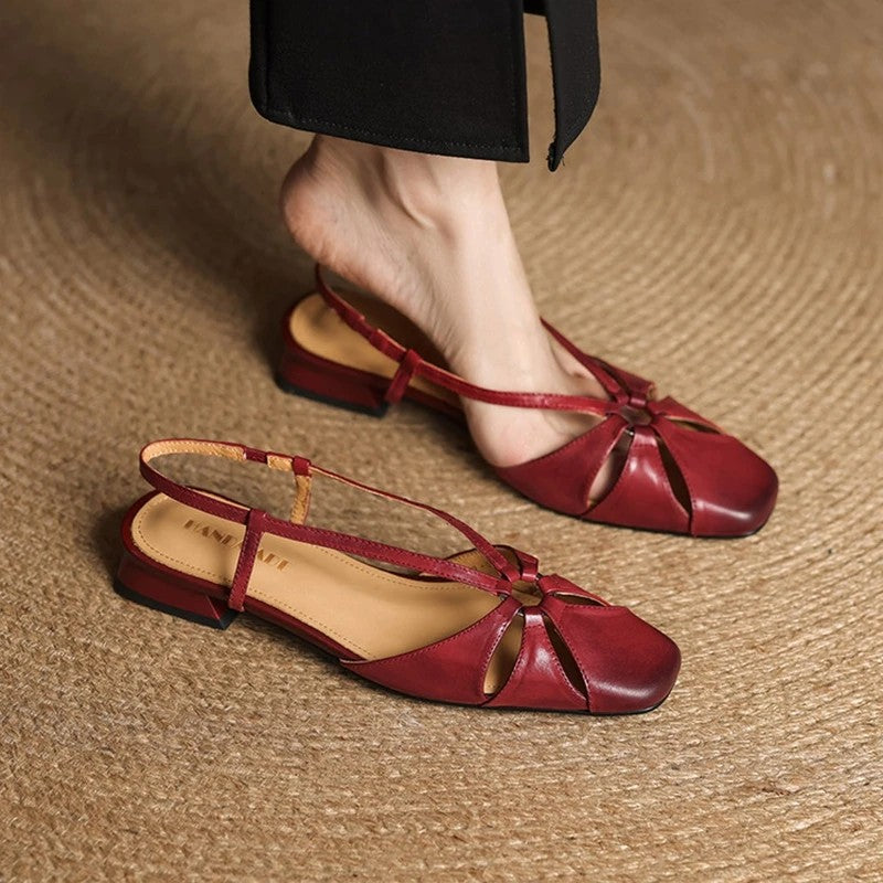 Merapel Genuine Leather Sandals
