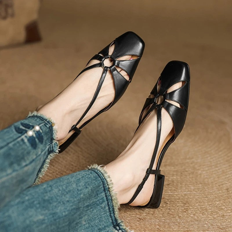 Merapel Genuine Leather Sandals