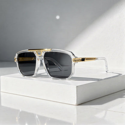 Meridian Sunglasses - Crystal / Smoke