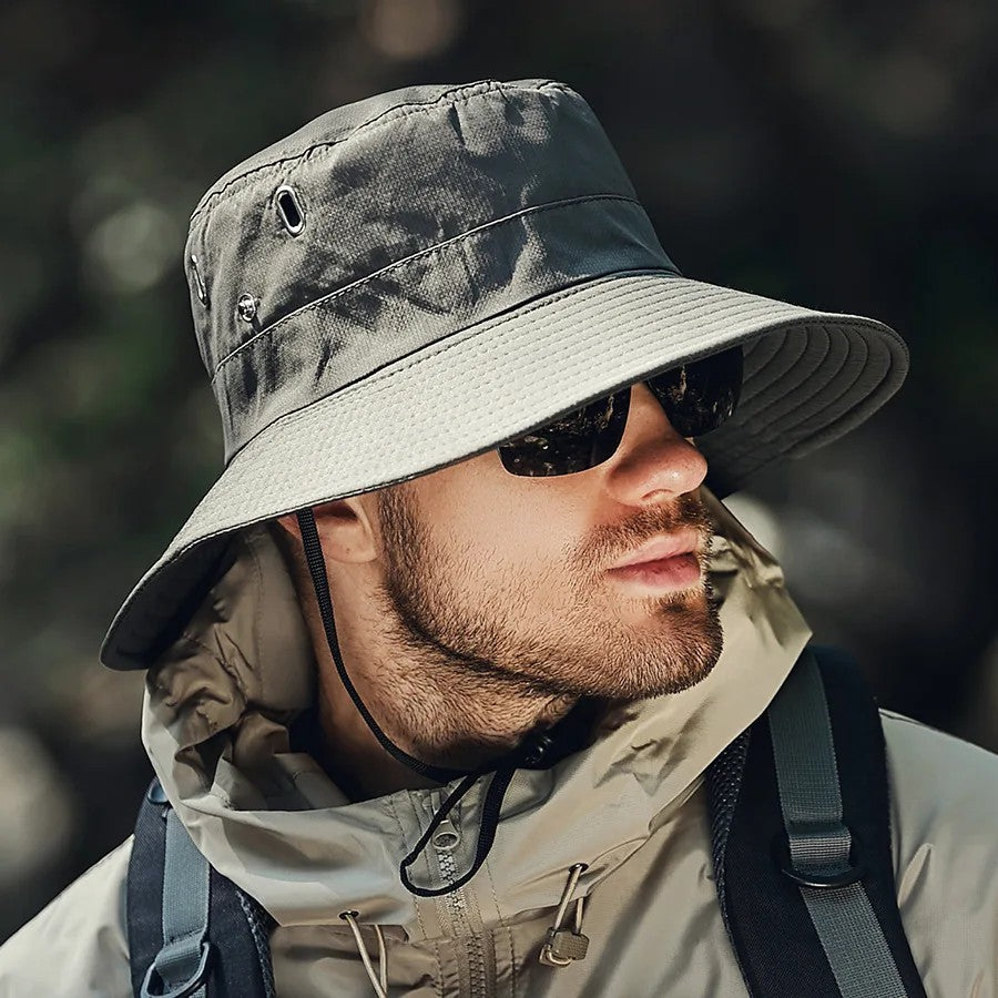 Meridian Wide Brim Bucket Hat