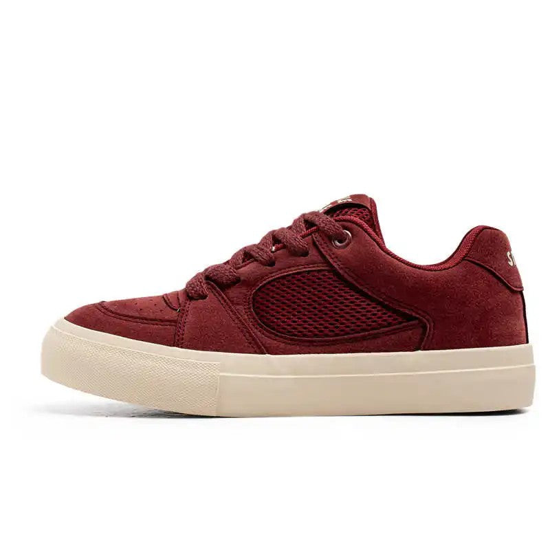 Meros Ecoleather Sneakers - Burgundy