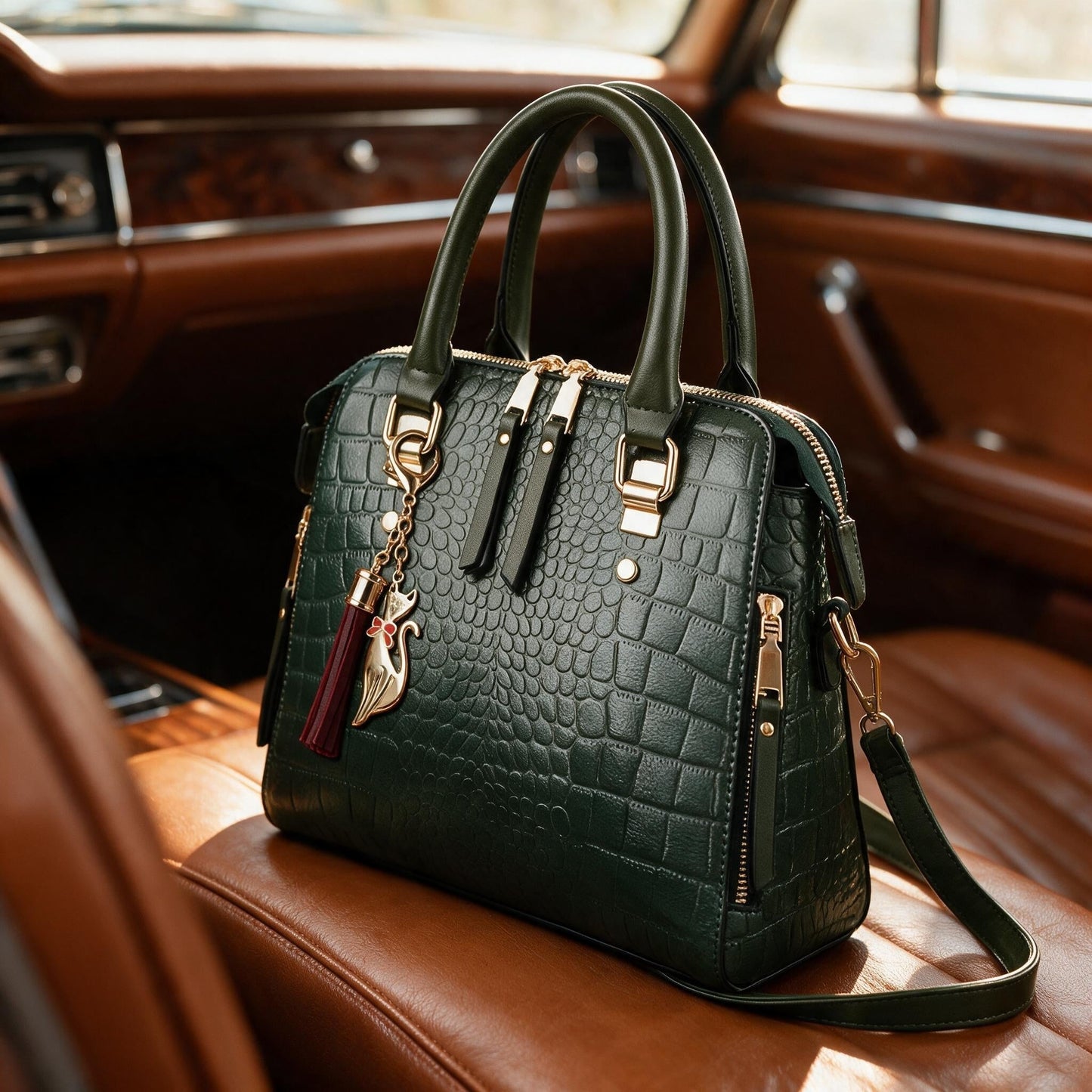 Milanesi Structured Handbag