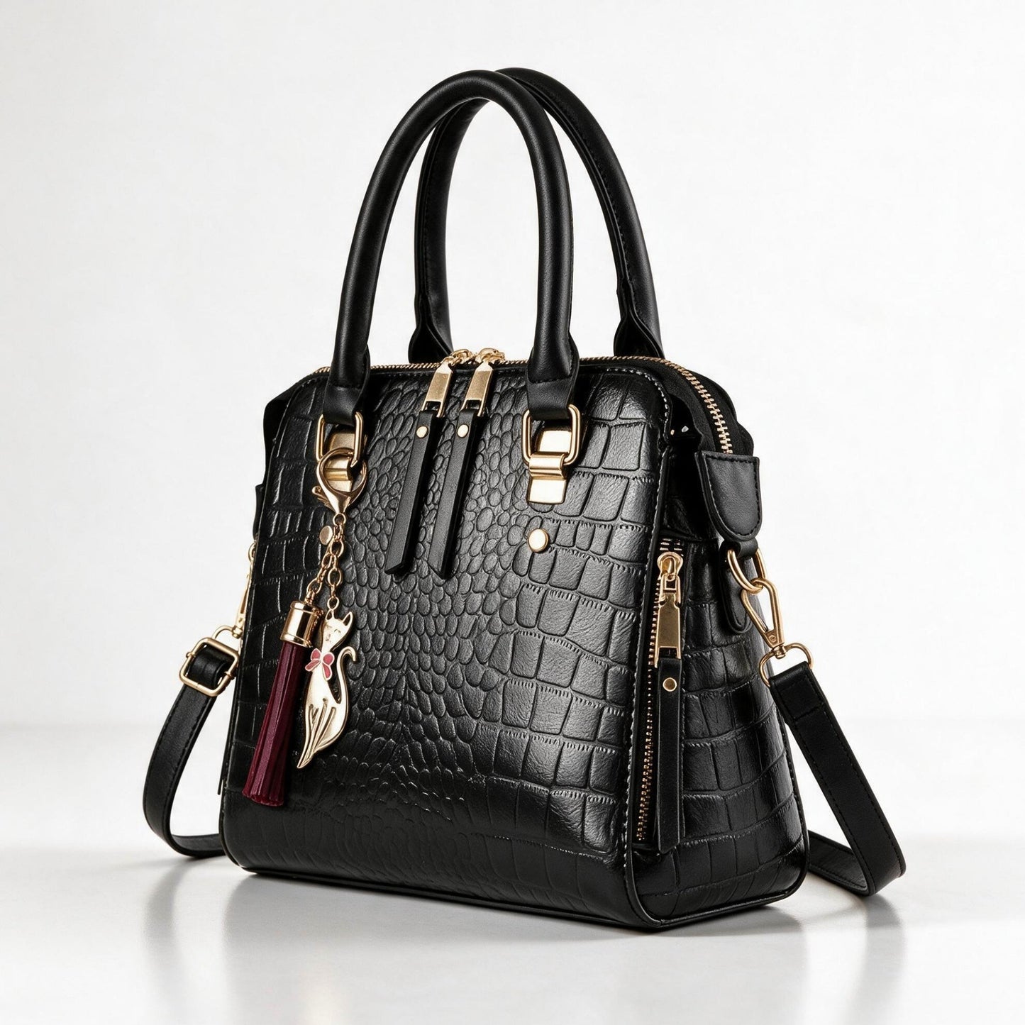 Milanesi Structured Handbag - Onyx