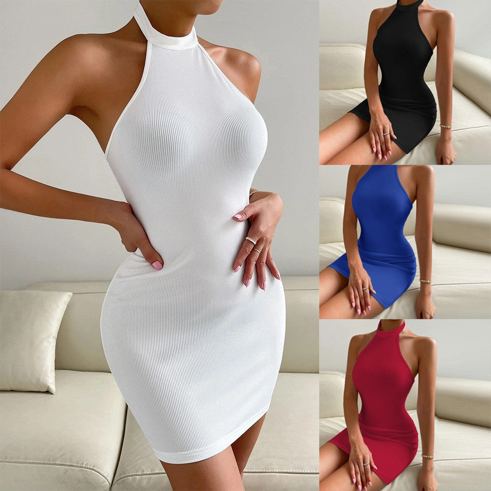 Monaco Backless Midi Dress