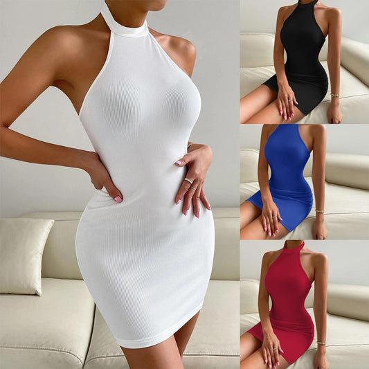 Monaco Backless Midi Dress