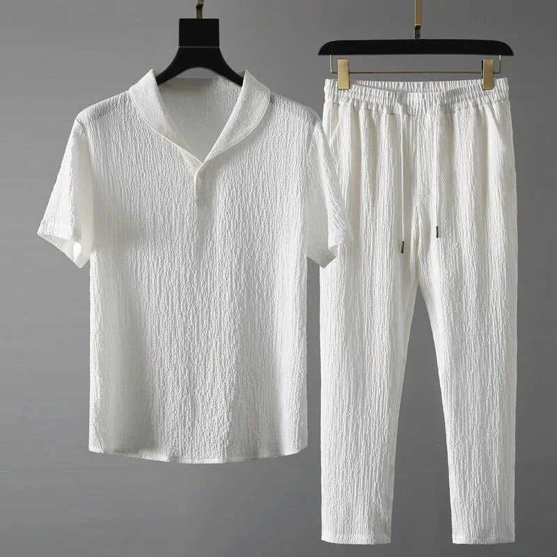 Monaco Leather Accessory Set - White