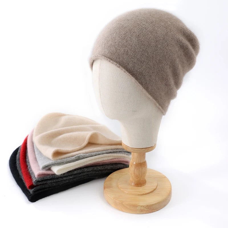 Monte 100% Cashmere Beanie