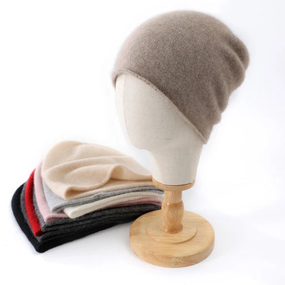 Monte 100% Cashmere Beanie