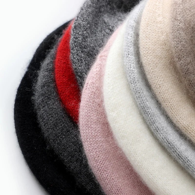 Monte 100% Cashmere Beanie