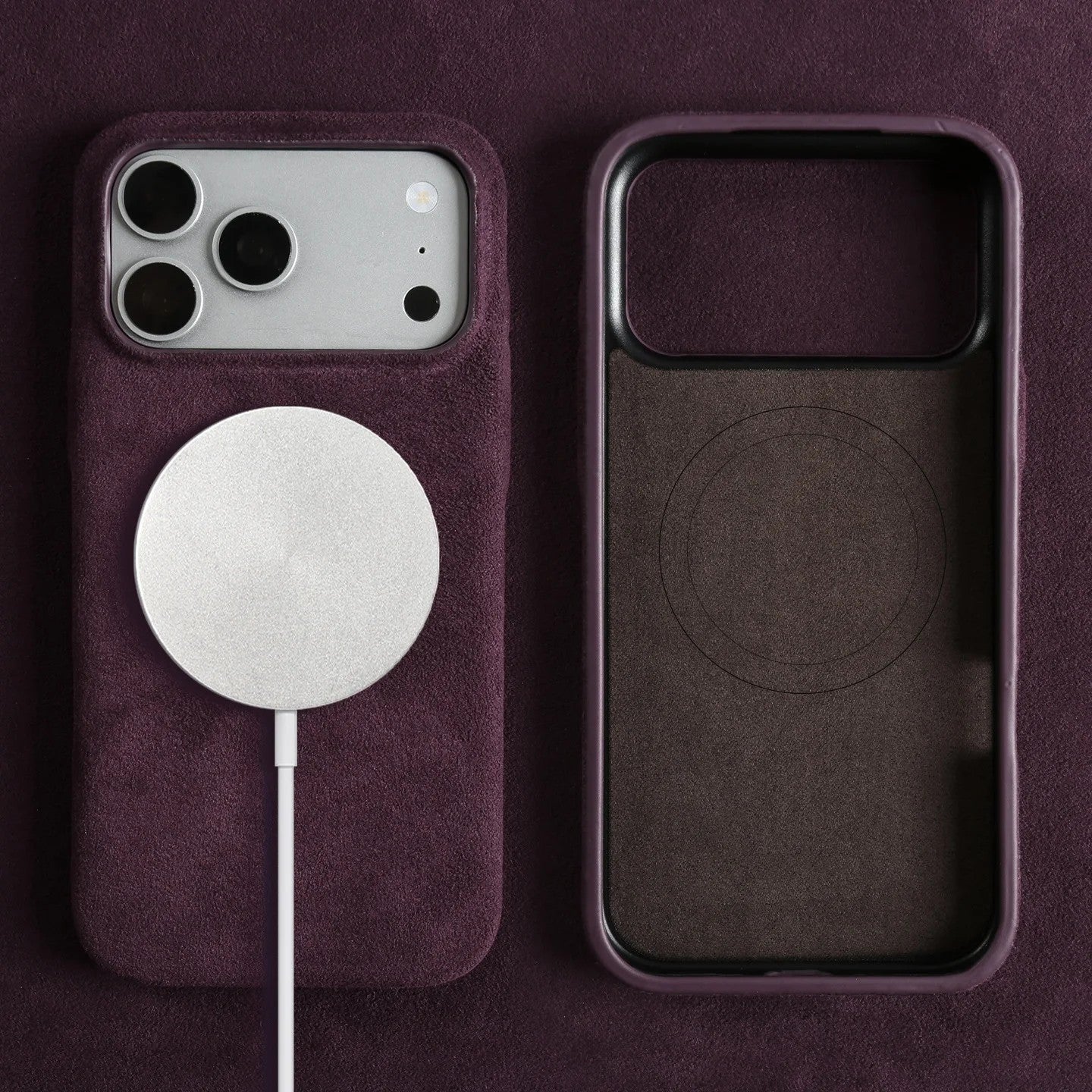 Mulhouse Alcantara Suede Case - Amethyst