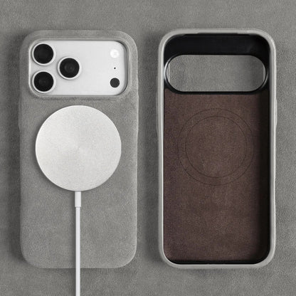 Mulhouse Alcantara Suede Case - Stone Grey