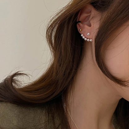 Murcia Imitation Pearl Studs