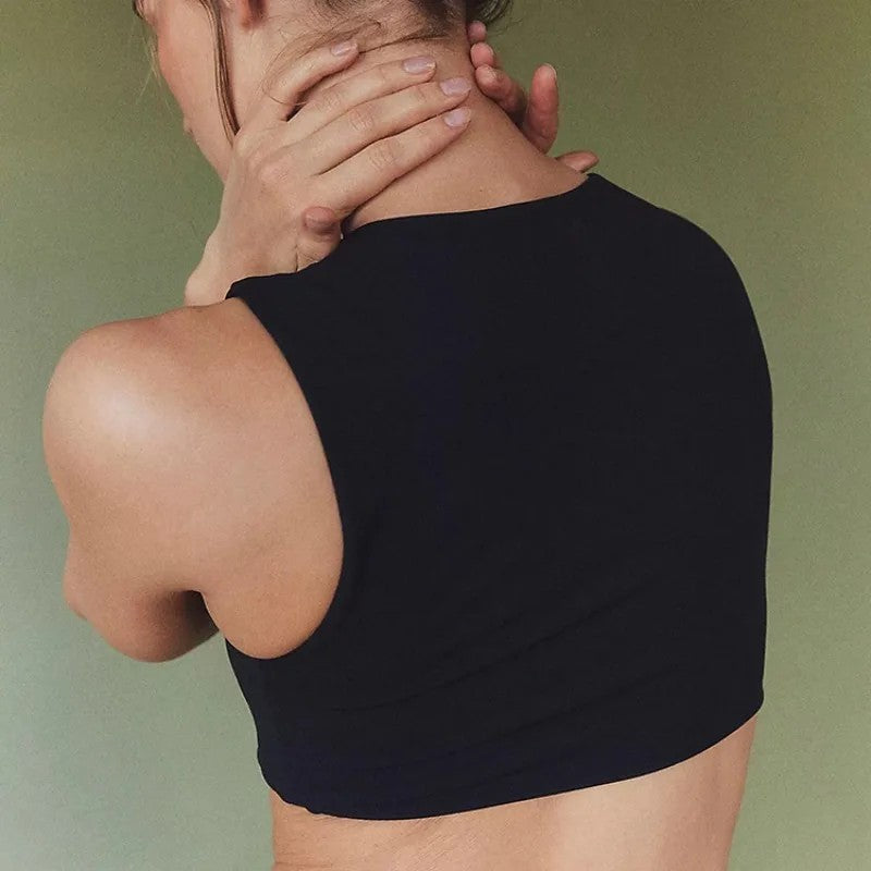 Mykonos Cutout Crop Top