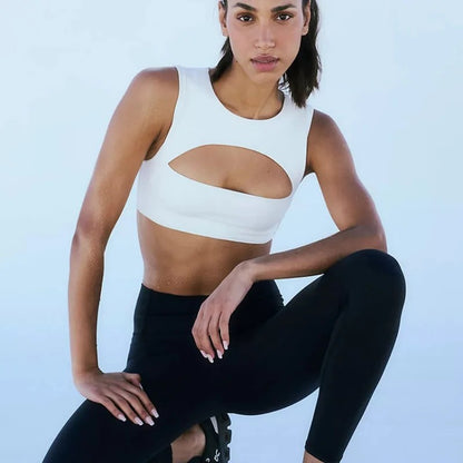 Mykonos Cutout Crop Top