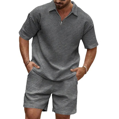 Nantes Lapel Shorts Set