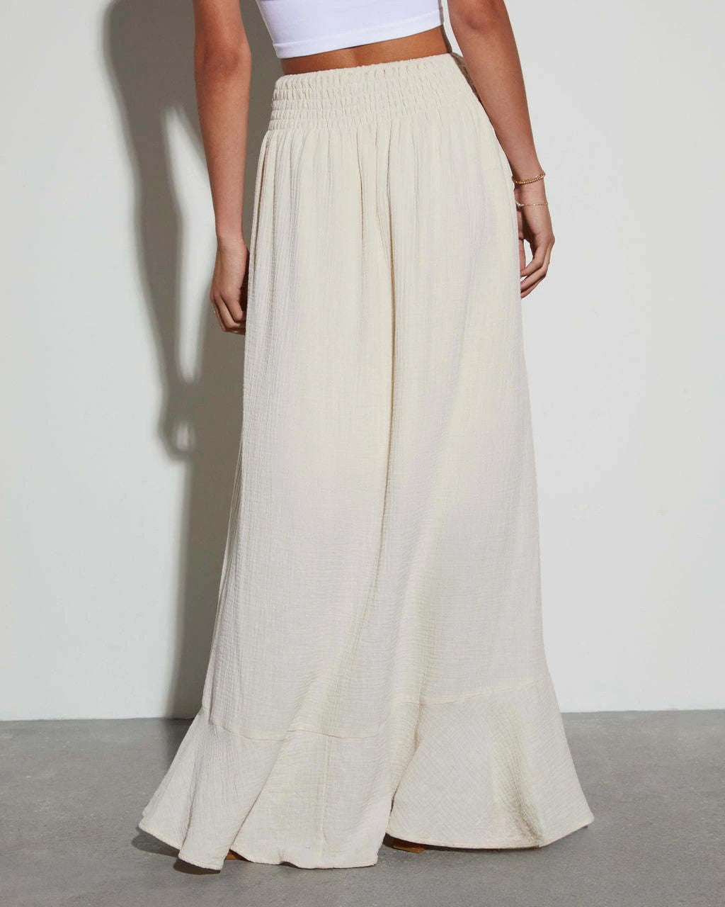 Naxos Split Front Maxi Skirt