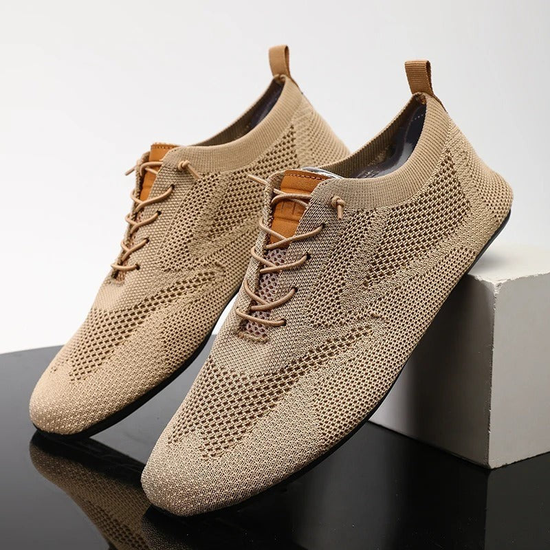 Nola Mesh Knit Slip-Ons