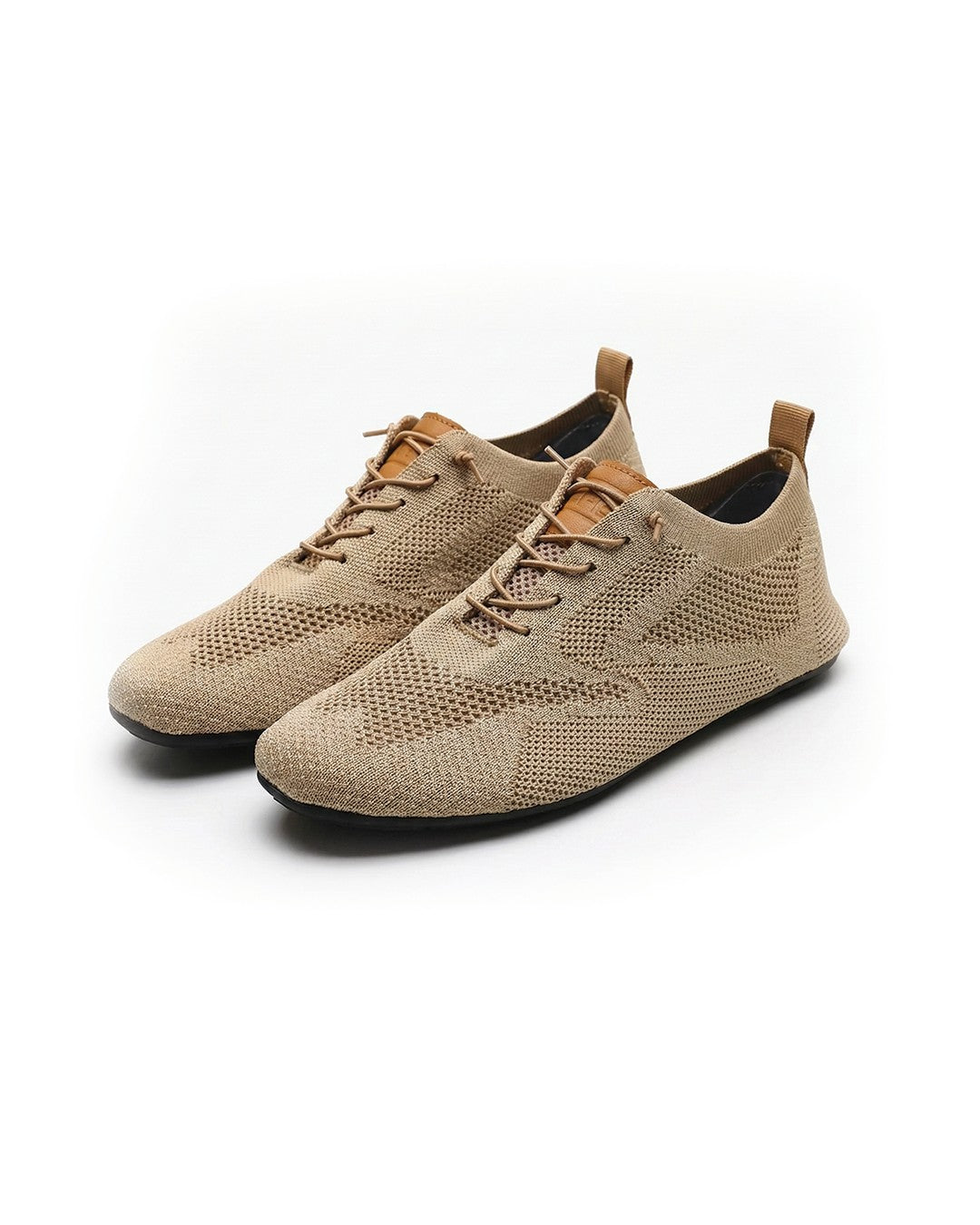Nola Mesh Knit Slip-Ons - Khaki
