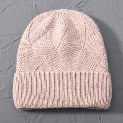 Novara Cashmere Beanie - Blush Pink